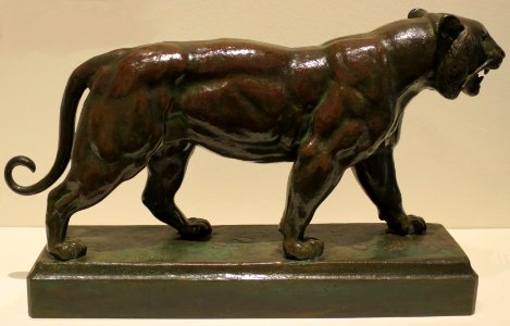 Walking Tiger by Antoine-Louis Barye, Honolulu Museum of Art, 597.1