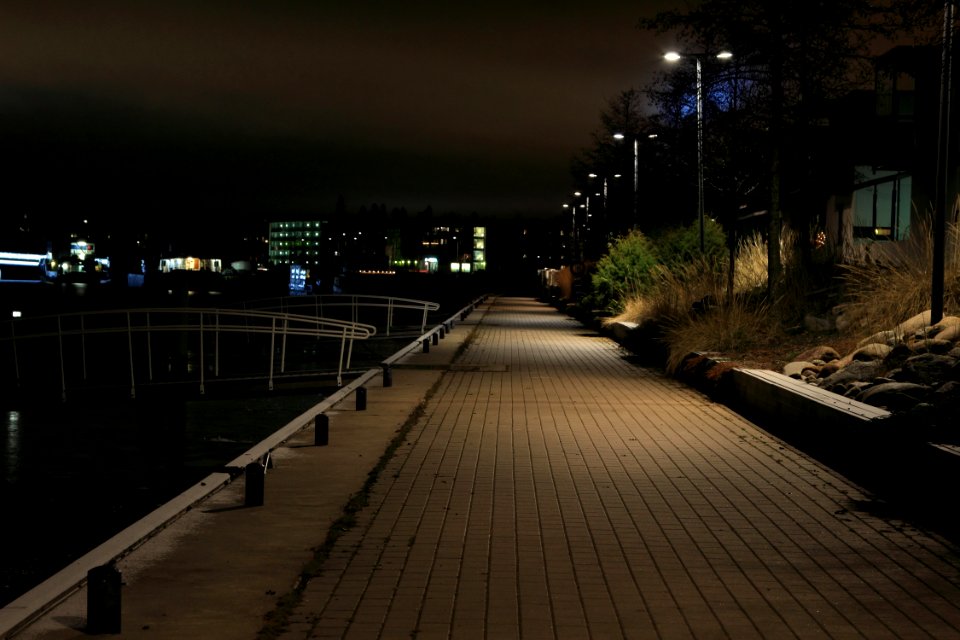 Walkway Toppilansaari Oulu 20141115