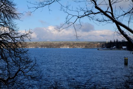 Wannsee from Wannseebrücke 2021-01-30 09