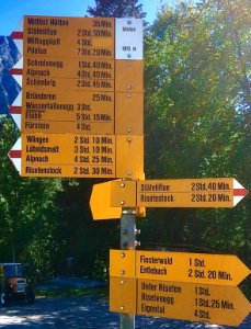 Wanderwegweiser Entlebuch Gfellen