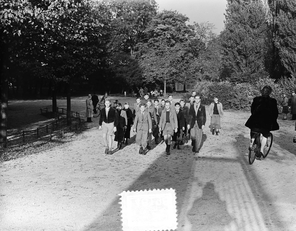 Wandeltocht CJMV 100 jaar Excelsior, Bestanddeelnr 904-8198