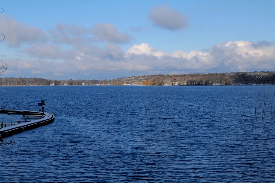 Wannsee from Wannseebrücke 2021-01-30 02