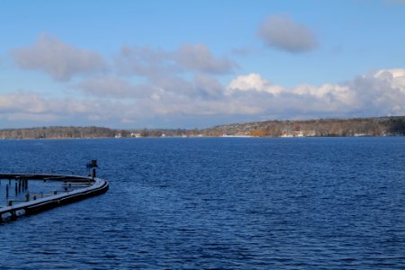 Wannsee from Wannseebrücke 2021-01-30 03