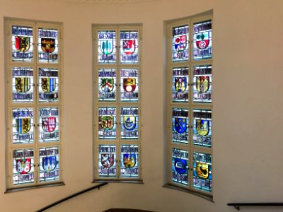Wappen in Fenstern - Sächsisches Staatsarchiv Dresden 3