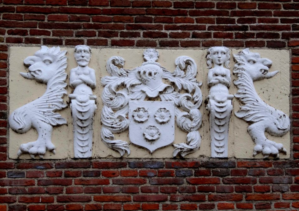 Wapen Maelson Compagniestraat Enkhuizen