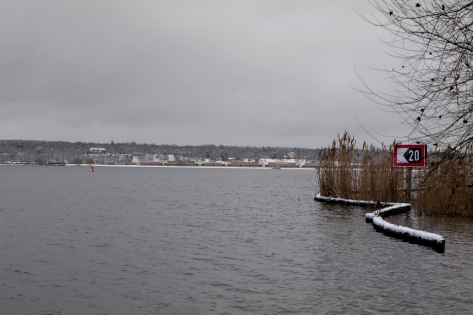 Wannsee from Düppeler Forst 2021-01-30 07