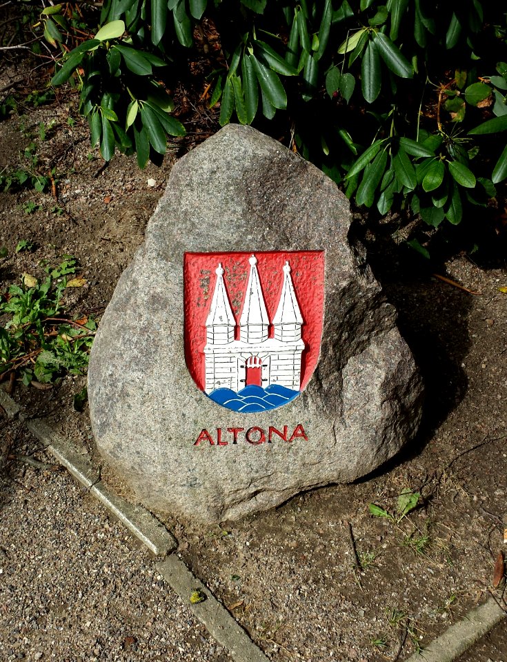 Wappen von Altona am Dahliengarten