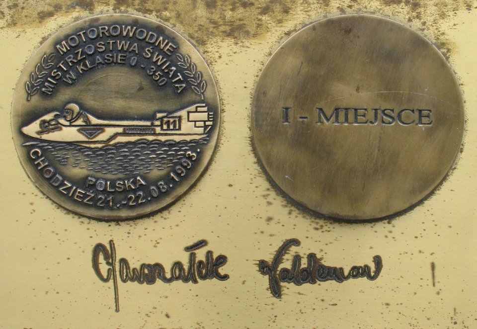 Waldemar Marszalek medal & autograph