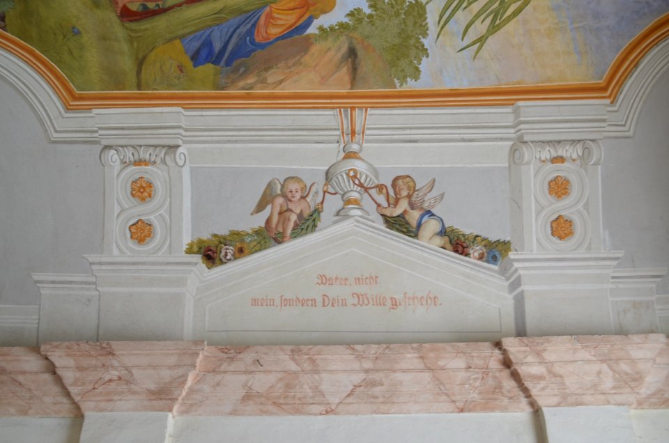 Walchsee, Ölbergkapelle, Inschrift (1)