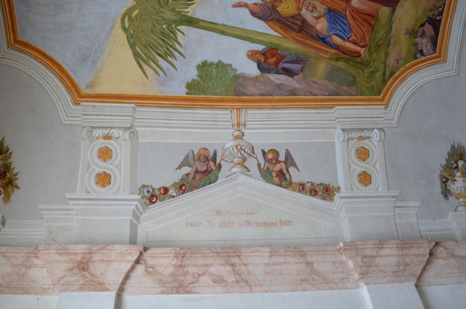 Walchsee, Ölbergkapelle, Inschrift (2)