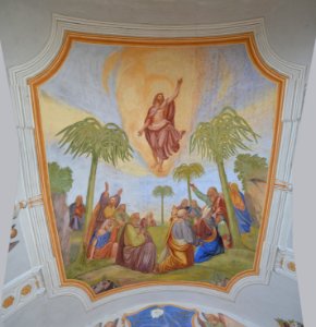 Walchsee, Ölbergkapelle, Decke
