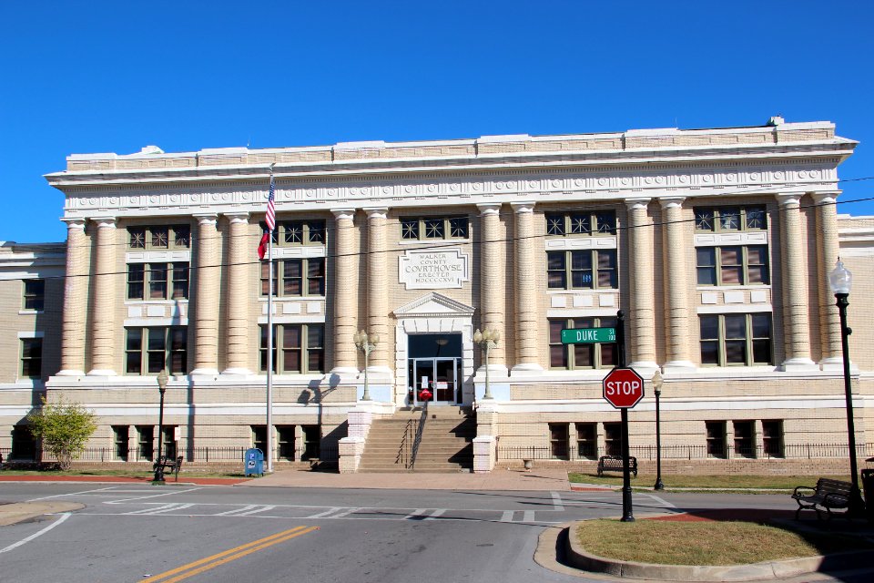 Walker County Courthouse, October 2016