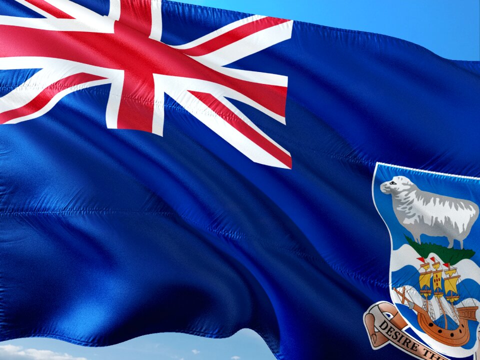 International flag falkland islands