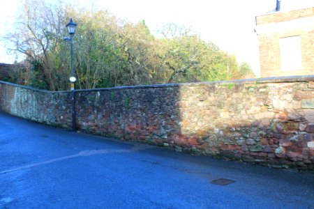 Wall of Bradninch Hall