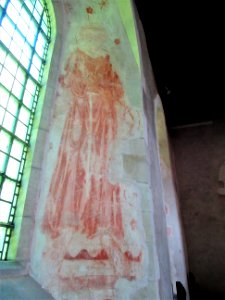 Wall painting of St Francis, Doddington 1