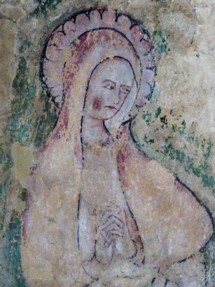 Wall painting, All Saints, Turvey 03