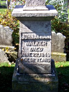 Walker (Johnathan), Lebanon Church Cemetery, 2015-10-23, 01