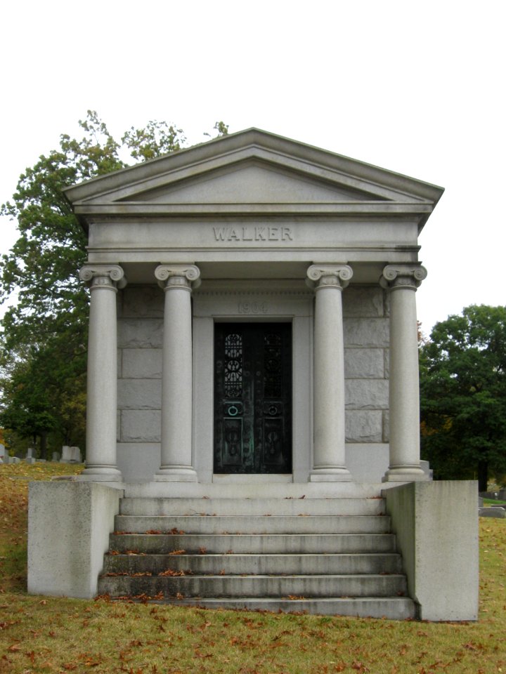 Walker mausoleum, Union Dale Cemetery, 2020-10-24, 02