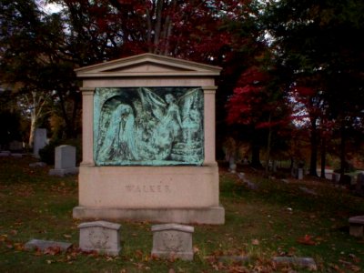 Walker Monument, Homewood Cemetery, 2015-10-29, 01