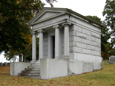 Walker mausoleum, Union Dale Cemetery, 2020-10-24, 01