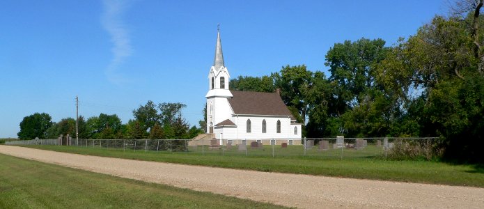 Walla Lutheran Church from SE 1 long