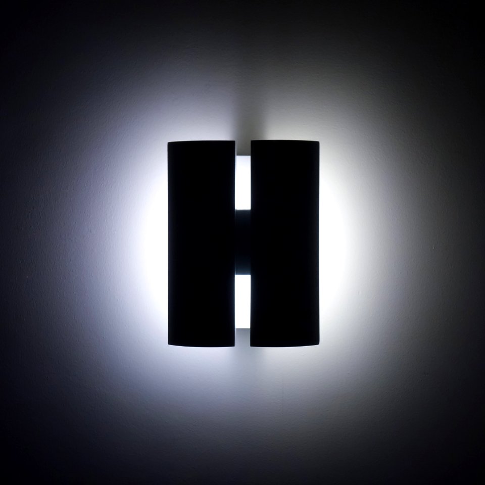 Wall light in stairwell - NÄL hospital 2