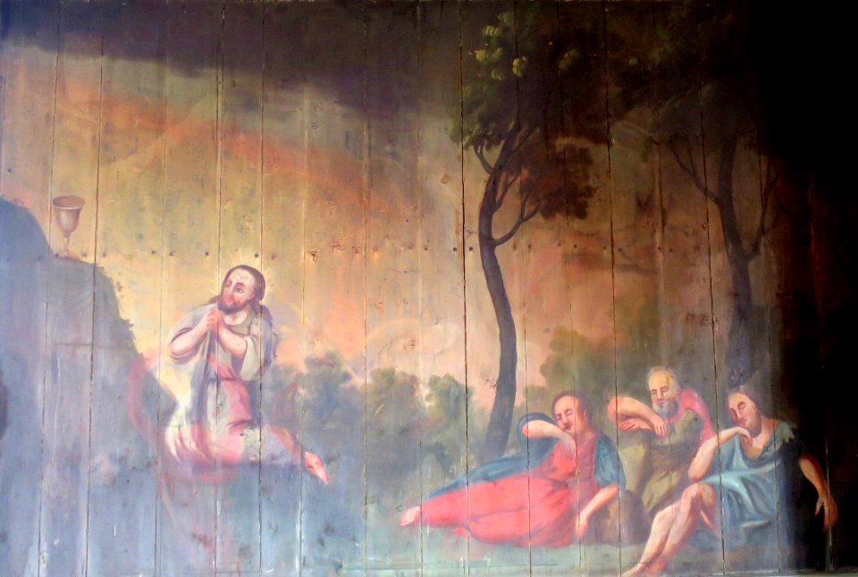 Wall mural in Fiskebäckskils Church