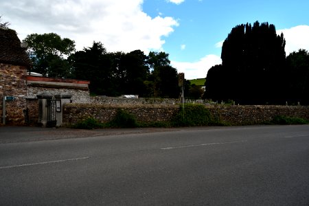 Wall Forming West And South West Boundary Of No 7 And South Boundary Of St Gregory's Churchyard