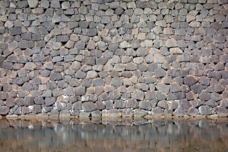 Wall of Edo Castle, Tokyo - DSC09331