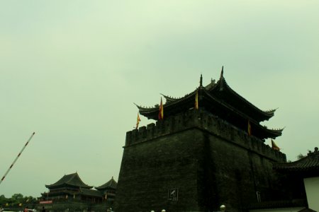 Wall of CCTV Nanhai Studio, Foshan, Guangdong, China, picture1