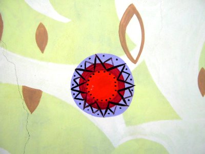 Wall painting - Wall of Garden - West Farahbakhs st - Nishapur 37
