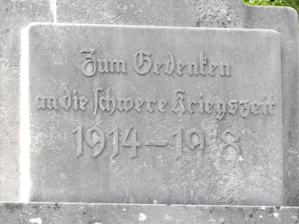 War memorial Zoppoten 2