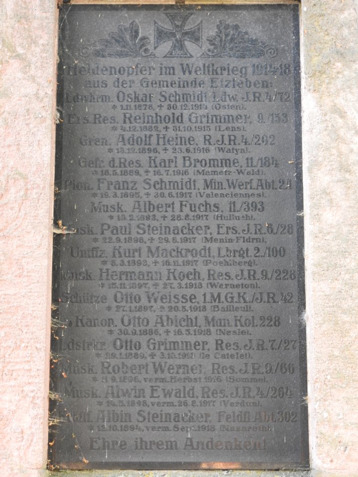 War memorials in Etzleben 03