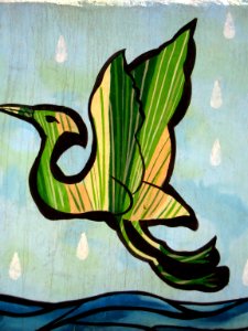 Wall painting - Wall of Garden - West Farahbakhs st - Nishapur 08