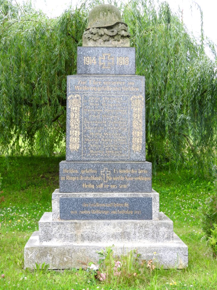 War memorial Neugernsdorf