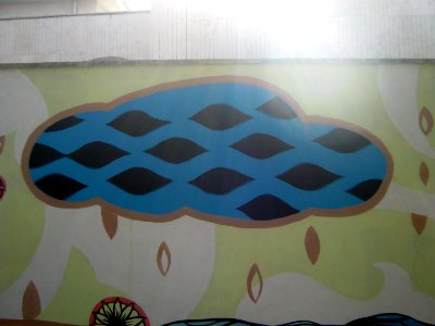 Wall painting - Wall of Garden - West Farahbakhs st - Nishapur 38