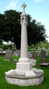 War Memorial at All Saints Church, Patcham (August 2010)