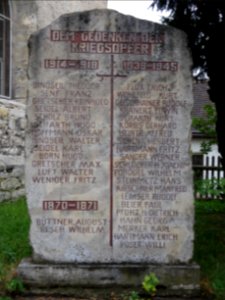 War memorial Ammerbach