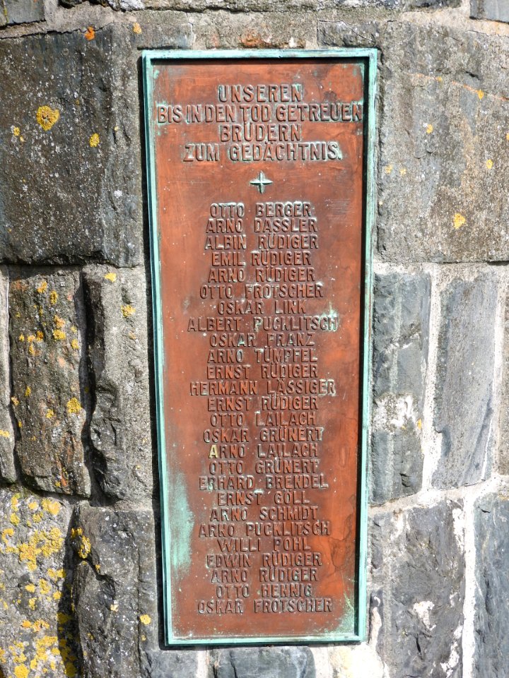 War memorial Oberböhmsdorf 2