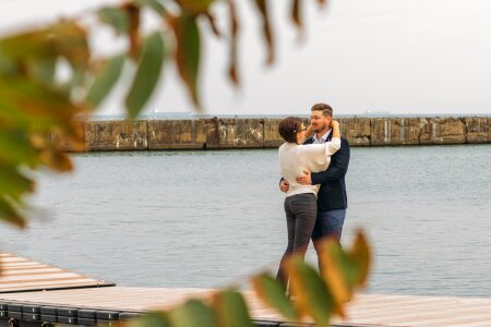 Yacht ring engagement