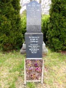 War memorial Obergeißendorf
