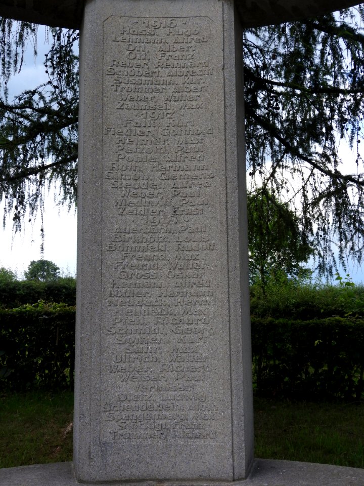 War memorial Obergrochlitz, Thuringia 4