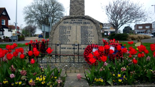 War Memorial, Little Common, Bexhill (south)