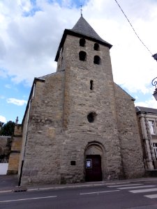 Warcq (Ardennes) église, façade