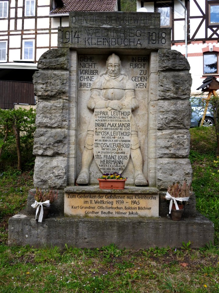 War memorial Kleinbucha