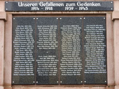 War memorial Öpitz 2