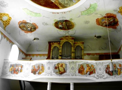 Warching, St. Nikolaus, Empore