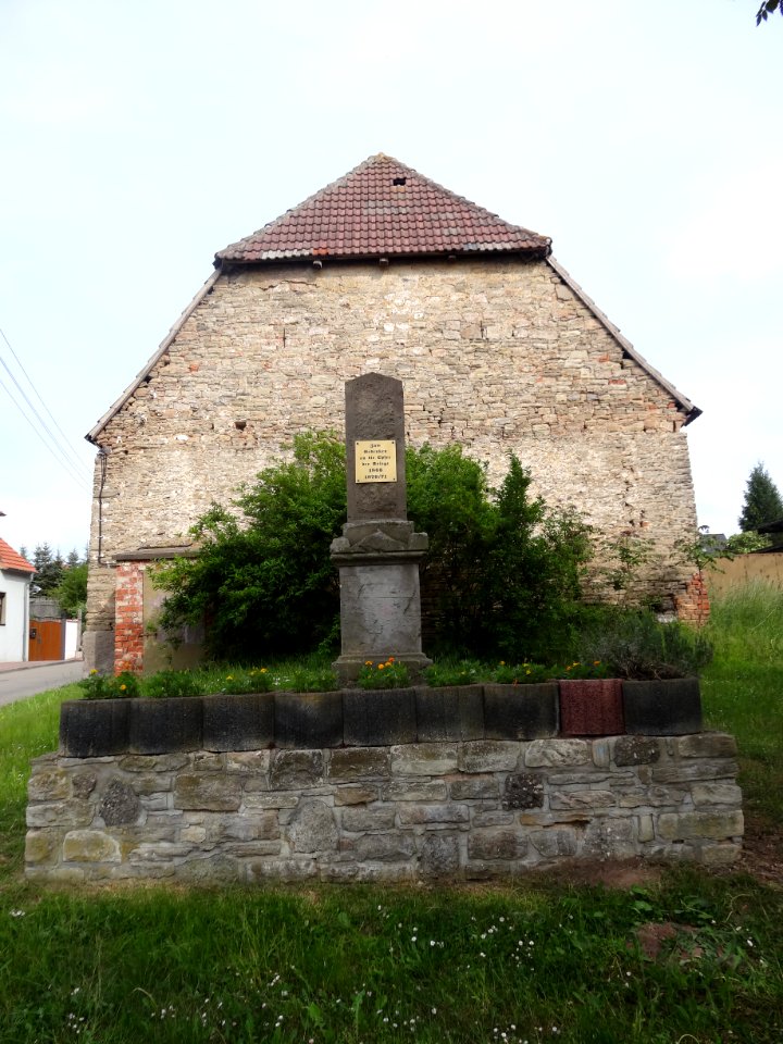 War memorial 1870, 1871 Bottendorf 0