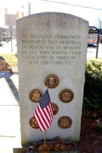 War Memorial - Stow, Massachusetts - DSC08732 photo