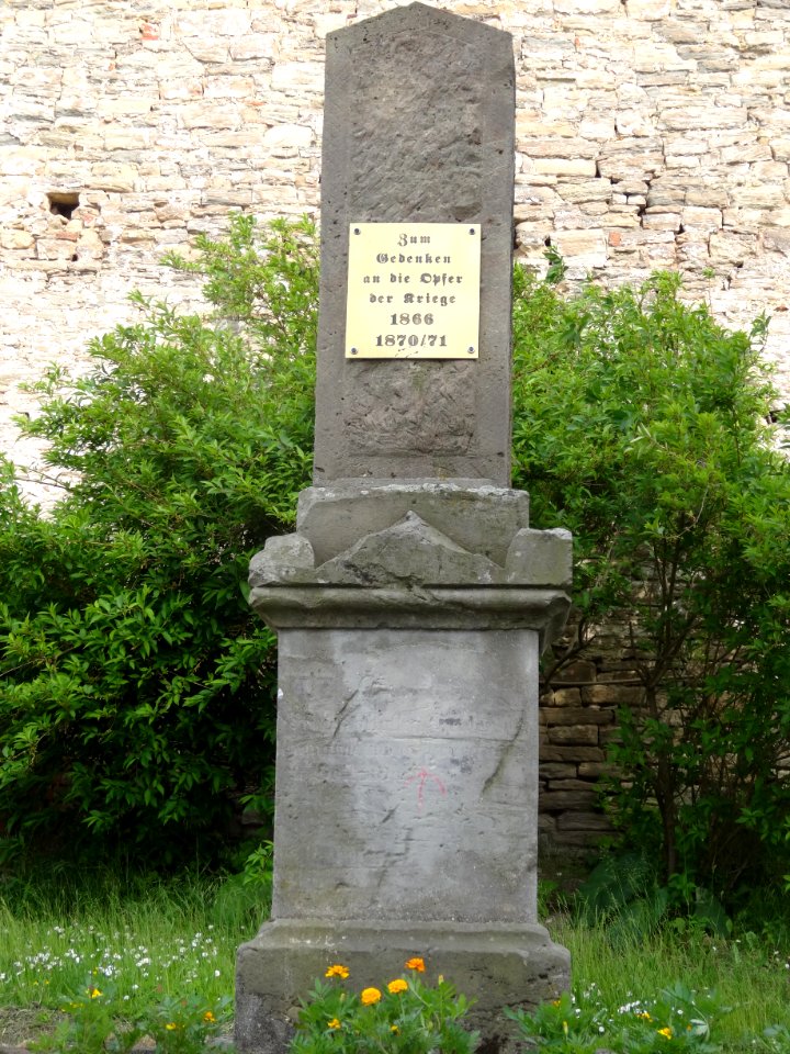 War memorial 1870, 1871 Bottendorf 4